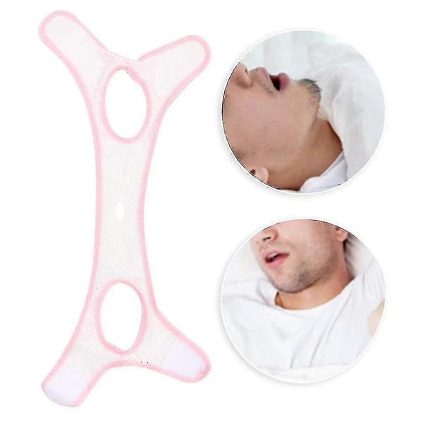 Anti Snore Hakrem, Hakremmar För Snarkning, Justerbar, vit