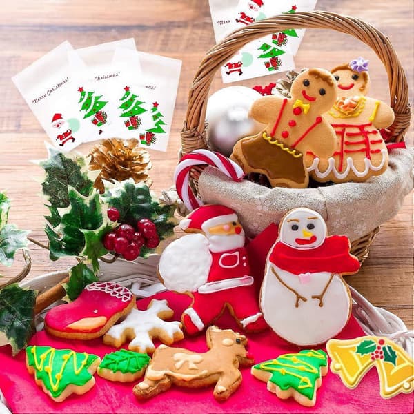 18 stk. pepperkakehus bakeform jul rustfritt stål 3D tredimensjonal kakeform DIY