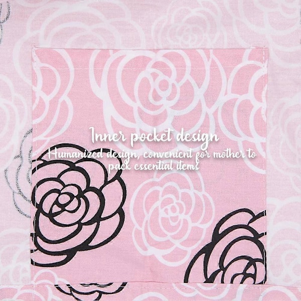 Stor Amningstäcke, Andningsbart Amningsskydd (Rosa)