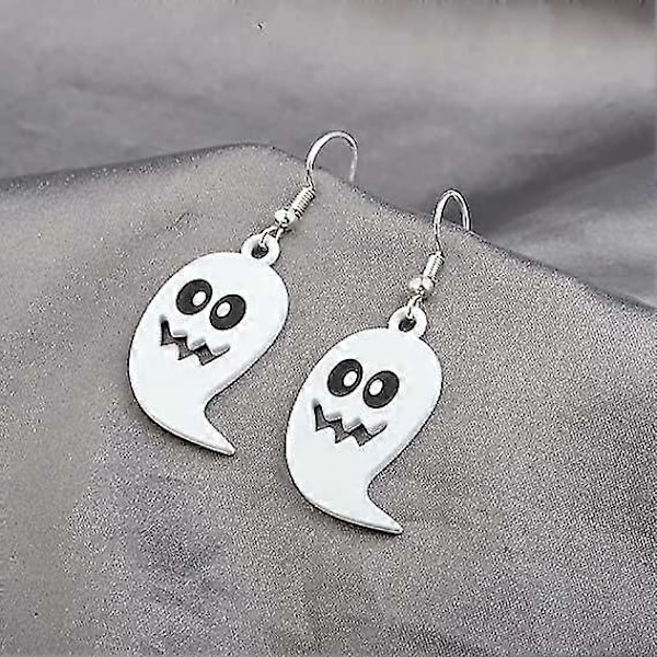 Ghost Øreringe Ghost Dingle Øreringe Søde Ghost Gaver Ghost Smykker Halloween Tema Øreringe Halloween Gaver uu