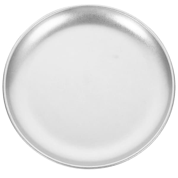 Buffetserveringsfad i rustfrit stål Dessert Appetizer Opbevaringsfad Kødserveringsfad