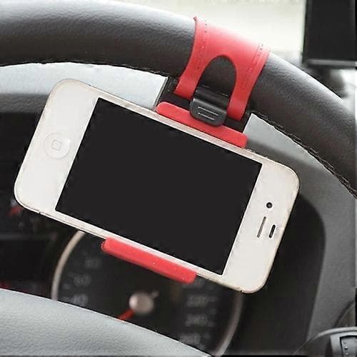 Bil Ratt Monteringshållare Gummiband för iPhone Smartphone GPS
