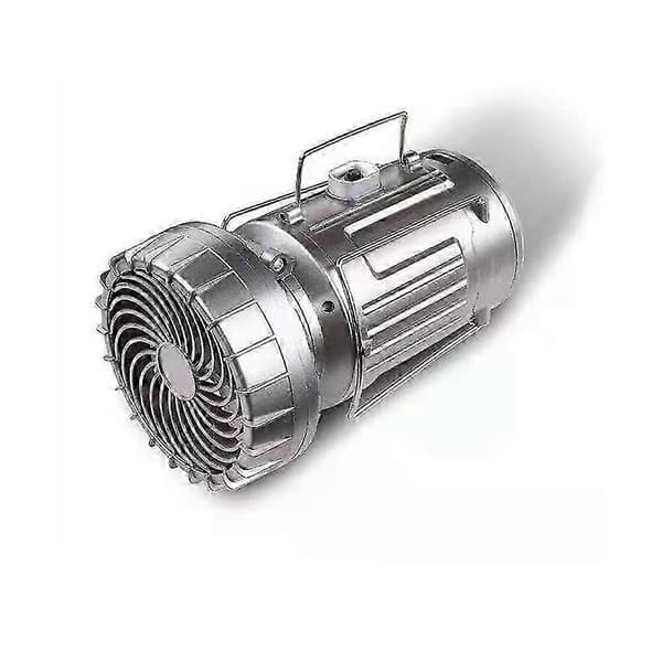 2-i-1 Adventure Solcellelampe og Bærbar Ventilator, Solcellelygte Drevet Lys & Ventilator