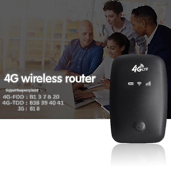 Trådløs Router 150m 4g Bærbar Trådløs Router 2.4/5g Dual-band Wifi Router Android 6.0