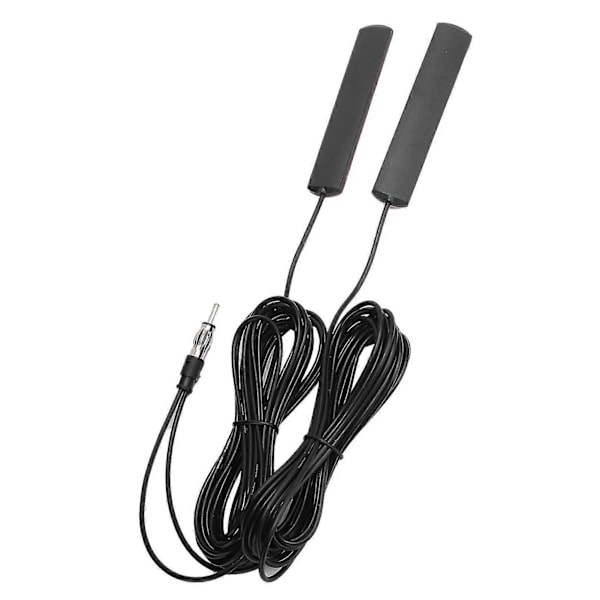 Auton/Kodin FM-liimakiinnitteinen radioantenni Piilotettu tuulilasin autoantenni Patch-YM:llä