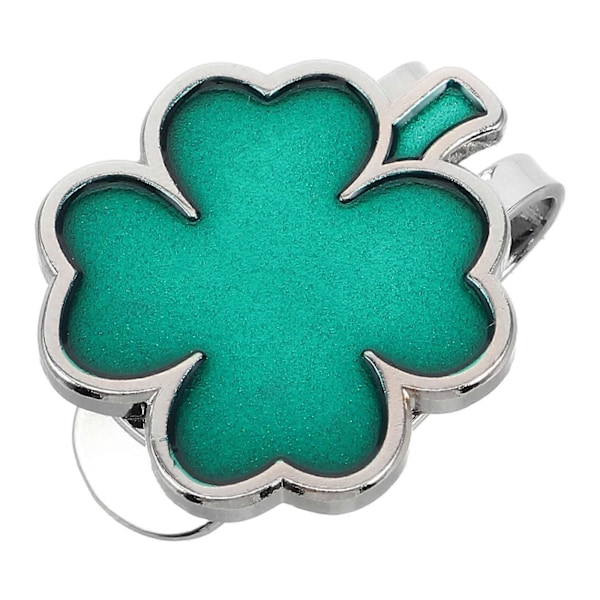 Clover Golfboldmarkører Med Golfboldmarkør Hat Clip Putting Green Golftilbehør Til Mænd Og Kvinder Unik Shamrock Golfboldmarkør