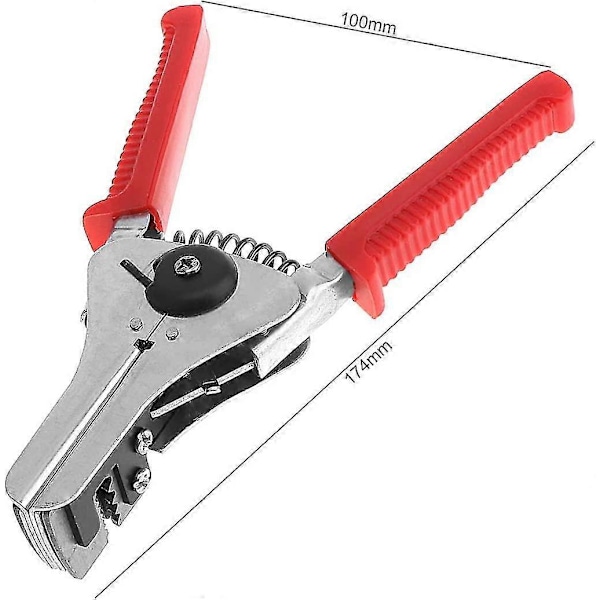 Tomme Præcisions Afisoleringstang, Automatisk Afisoleringstang, Kabelklipper, Afisoleringstang og Afisoleringstang, Multitang til Afisolering, Klipning, Krympning