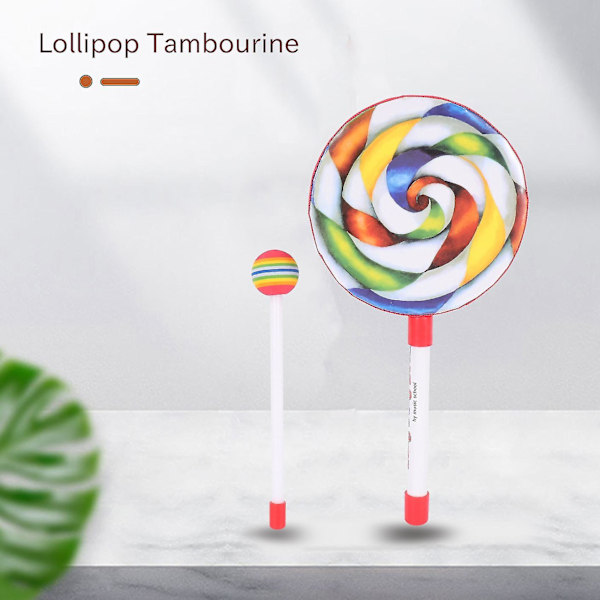 Barnens Percussion Lollipoptrumma, 6 tum