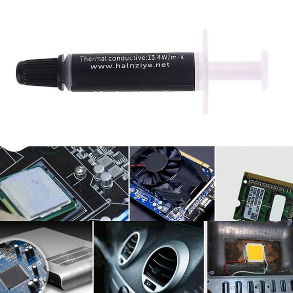 Kylfläns Termiskt Ledande Silikonfett för Grafikkort CPU Kylpasta