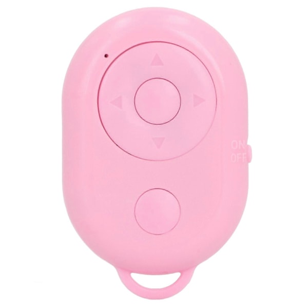 Telefonfjärrkontroll BT 4.0 10m USB Typ C Laddning Selfie-klicker för Gillningar, Bläddra Sidor och Fotografering - Rosa