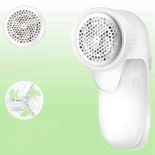 Elektrisk fnugfjerner og stofshaver, genopladelig sweatershaver, aftagelig beholder, hurtig og effektiv