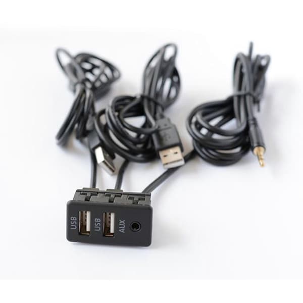 Lastebil Bil Dash Flush Mount USB 3.0 Port Panel Dobbel USB Forlengelseskabel