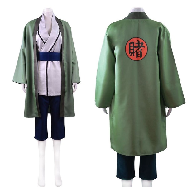 Tsunade Cosplay Kostym Hokage Tsunade Anime Cosplay För tjejer För Kvinnor För Vuxna Halloween Dräkt Japanska tecknade presenter L