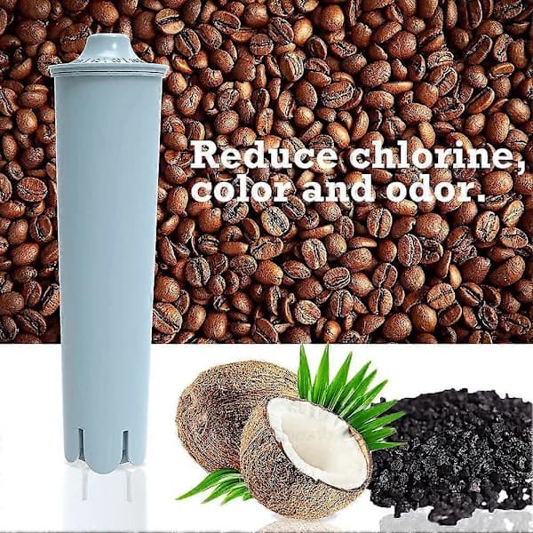 Jura Clearyl Claris kaffemaskin blå ersättningsvattenfilter – 6-pack (4 filter)