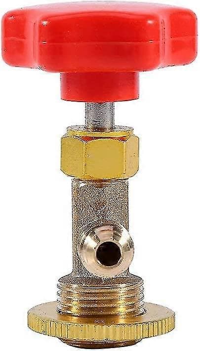 Beholderventilåpner Dispenser Ventil Mac Kjølemiddelbeholderventil (gull) (1 stk)