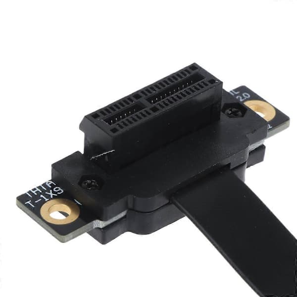 PCIe 36pin x1 Förlängningskabel 8G/bps PCI Express 1x Riser-kort Ribbon Extender