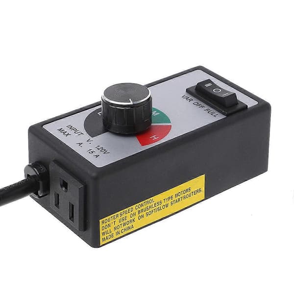 AC 120V 15A Vifte Variabel Spenningshastighetskontroll Elektrisk Motor Reostat Guvernør