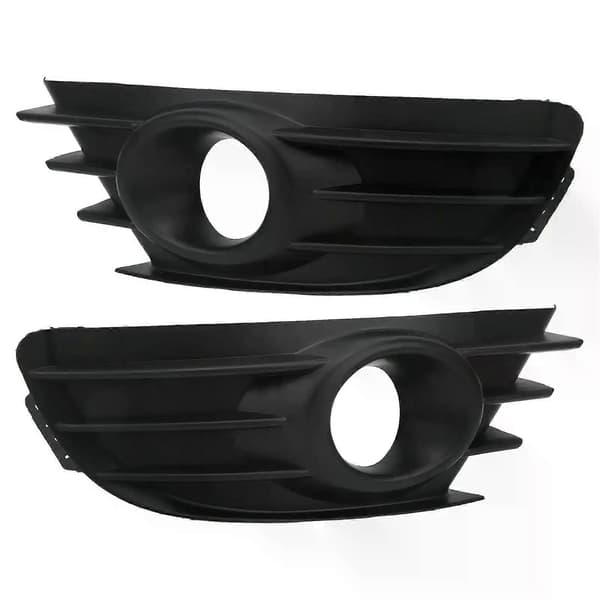 Frontfanger Tåkelys Grill Svart Deksel Trim For Citroen C4 2004-2008