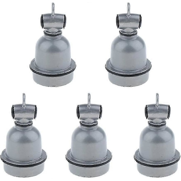 5 st E27 LED Ljuskälla Bas Vattentät Lamphållare Sockeladapter för Gris