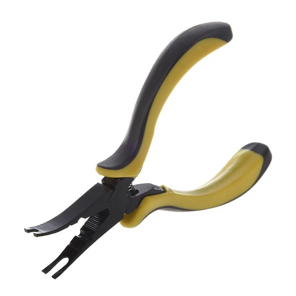 2x Metal Head Upgrade Tool Kugleled Plier til RC Helikopter Flybil Gul