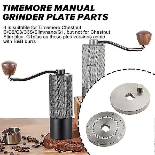 Manuelle kverndelplater for Timemore Chestnut