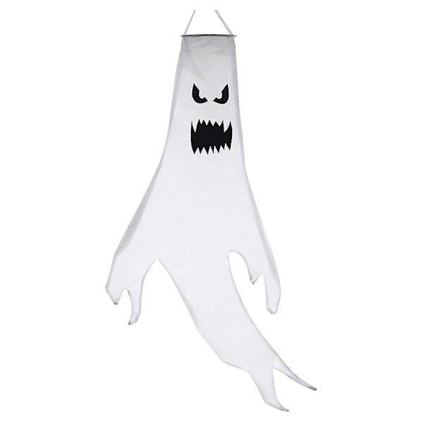 Julepynt Halloween Dekorativt Trykk LED Lyslenke Spøkelse Anheng Q