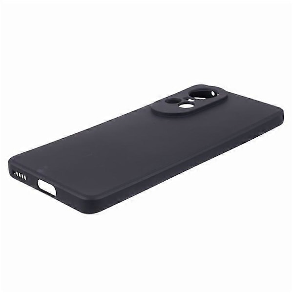 Kompatibelt Skal för Oppo Reno10 Pro 5G (Global) - Gummibelagt TPU Skyddsskal Black