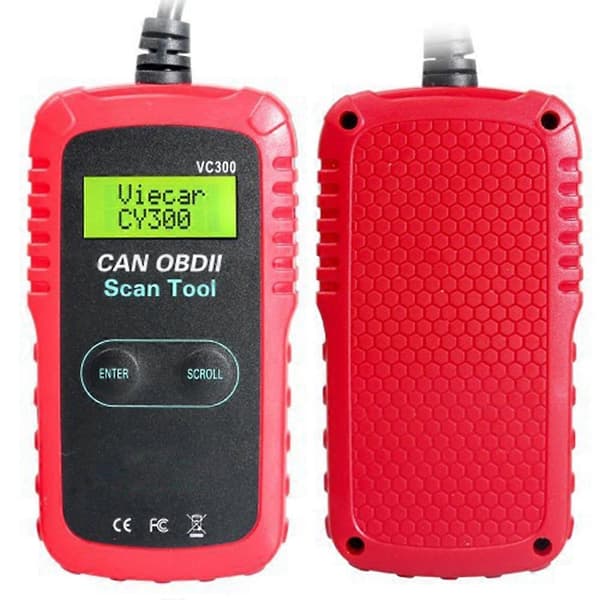 VC300 Multilingual Bil OBD OBD2 Kode Scan Læser Scanner Auto Diagnostisk Værktøj