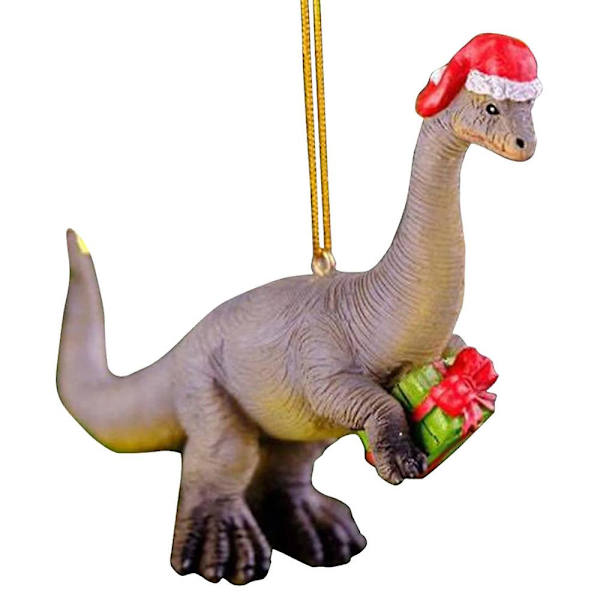 Jul Dinosaurie hänge Xmas Tree Hängande Prydnad Hem Fest Festlig Dekoration Present För Barn Vuxna style 3