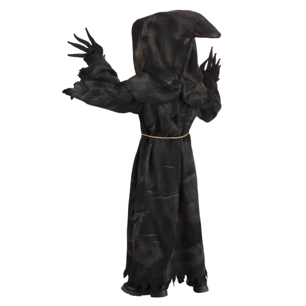 Poika Kurpitsa Viikatemies Halloween-asu Lapsen Pelottava Scarecrow Pumpkin Bobble Head -asu Auburn 4-6 Years Old