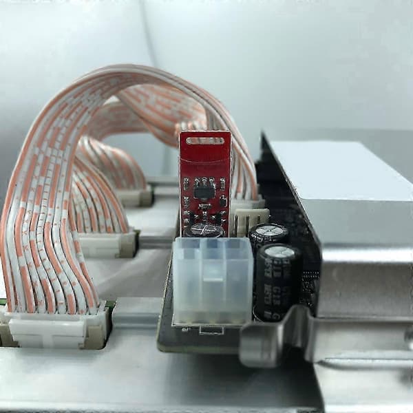 Red Devils Analog Hastighetsenhet In-line Versjon 12V PWM Viftehastighetssimulator