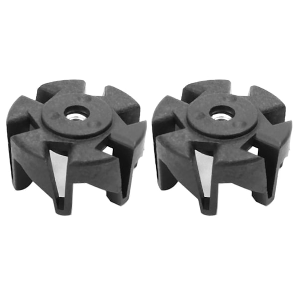 2 st Plastaxel Blad Fot Blender Delar för HR2003 HR2004 HR2006 HR2024 HR2027 -C