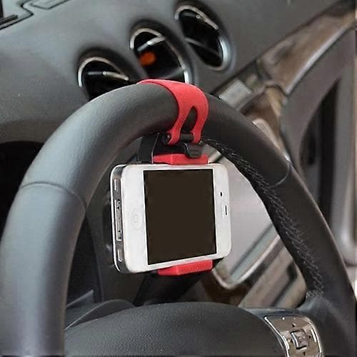 Bil Ratt Monteringshållare Gummiband för iPhone Smartphone GPS
