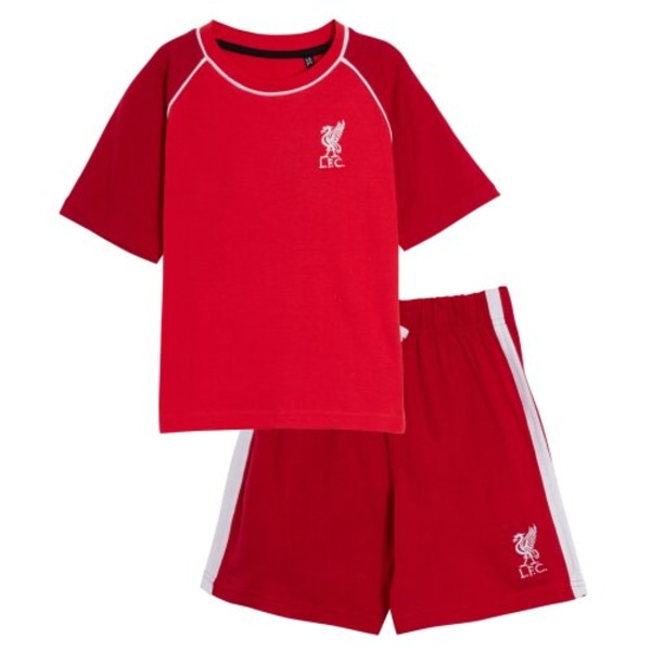 Kids Liverpool FC Short Pyjamas Boys Premiership Football Kit Shorts T-shirt 7-8 Years