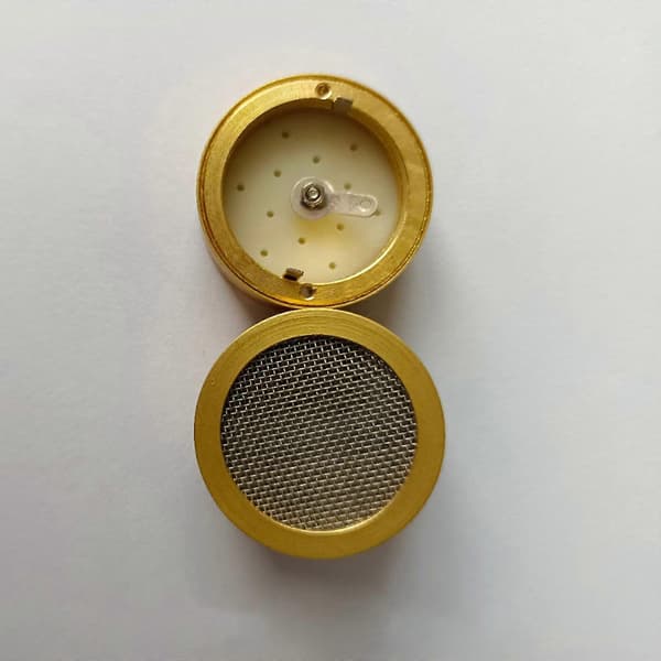 Professionell Mikrofon DIY Mikrofonkapsel Kärnbyte Guldpläterad Legering