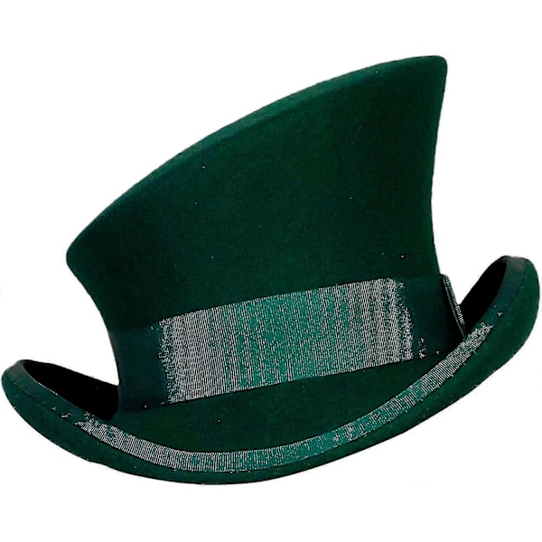Asymmetrisk Hög Hatt Ullhatt Dam Herr Unisex Hatt Steam Punk Hatt Hög Hatt Modeband Dekorativ Hatt Hatt Med Öronlapp-ZZY
