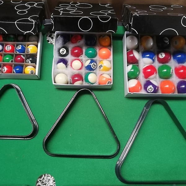 25mm Barn Billardbord Kule Sett 16stk Mini Billard Kule Sett