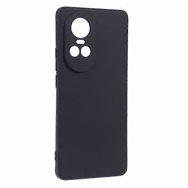 Kompatibelt Skal för Oppo Reno10 Pro 5G (Global) - Gummibelagt TPU Skyddsskal Black