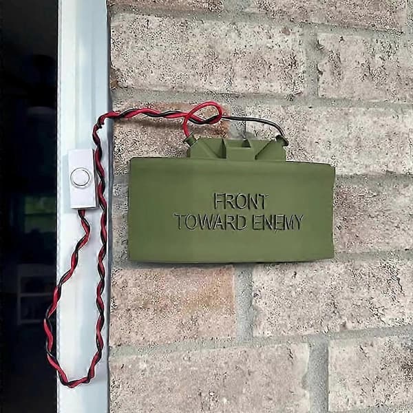 2024 Viral Ring Cam Claymore Mine Kit Replika - Perfekt for spøk og sikkerhet