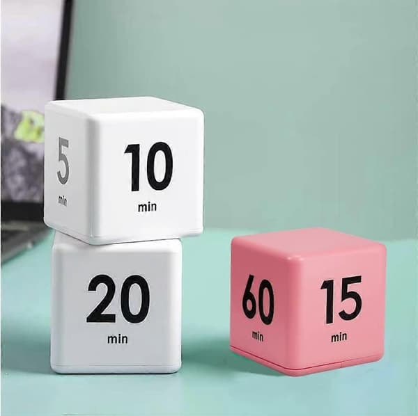 Kube-timer, køkken-timer, børne-timer, klasselokale læringstid nedtællingsstyring