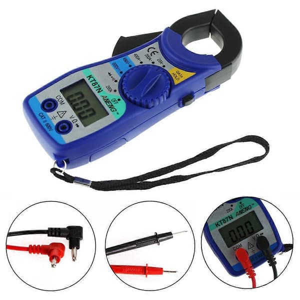 ANENG KT87 Digitalt Multimeter Strømtang Strømklemme Tang AC/for DC Tester
