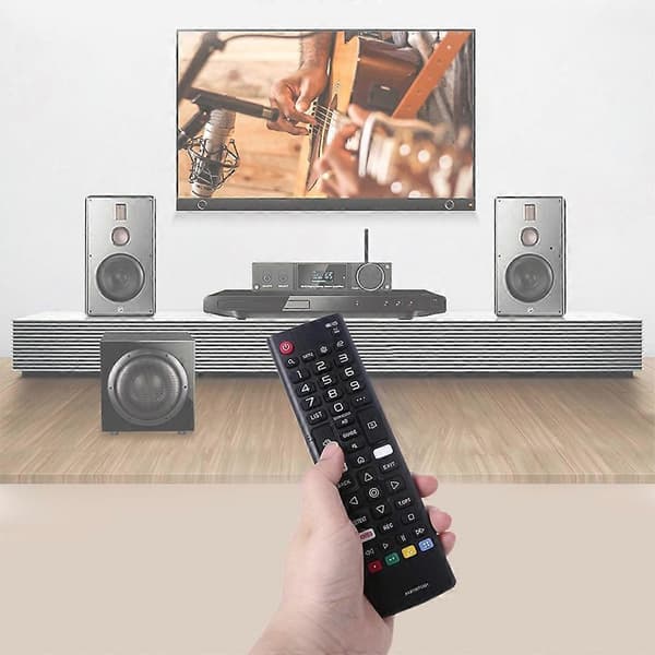 Passer for LED TV med App-knapper AKB75675301 Fjernkontroll
