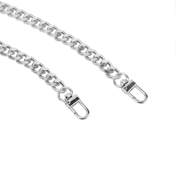 5 stk. Aluminiumskæde 1 meter DIY Dekorativ Elegant Stil Kantstens Kæde til Smykkefremstilling Tilbehør Sølv