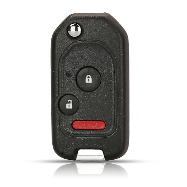 Uppdaterad Modifierad 3/4 Knappar Bilnyckel För Honda Accord Pilot Cr-v Nyckelhus Civic Insight Ridgeline 2003-2013