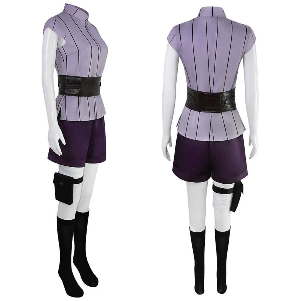 Hyuga Hinata Cosplay-asut Anime-hahmo Halloween-asut naisille xl