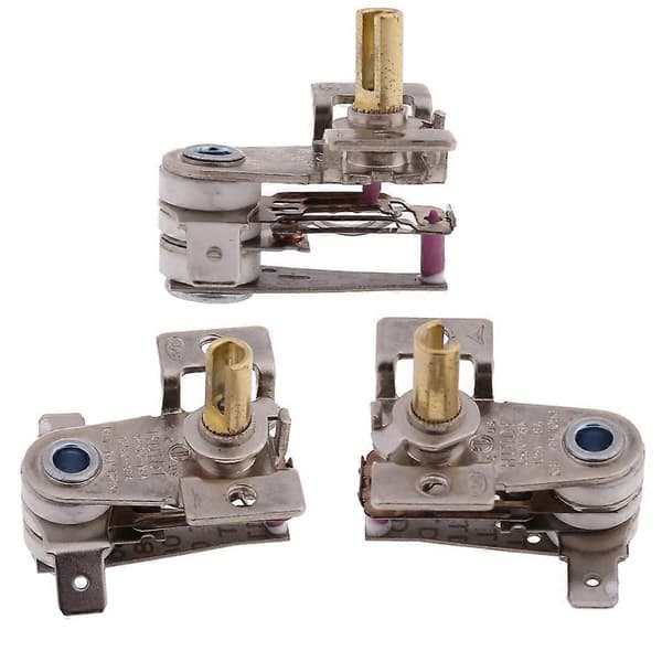 Bimetallisk Värmetermostat KDT-200 90 Celsius Temperatur Switch AC 250V 16A