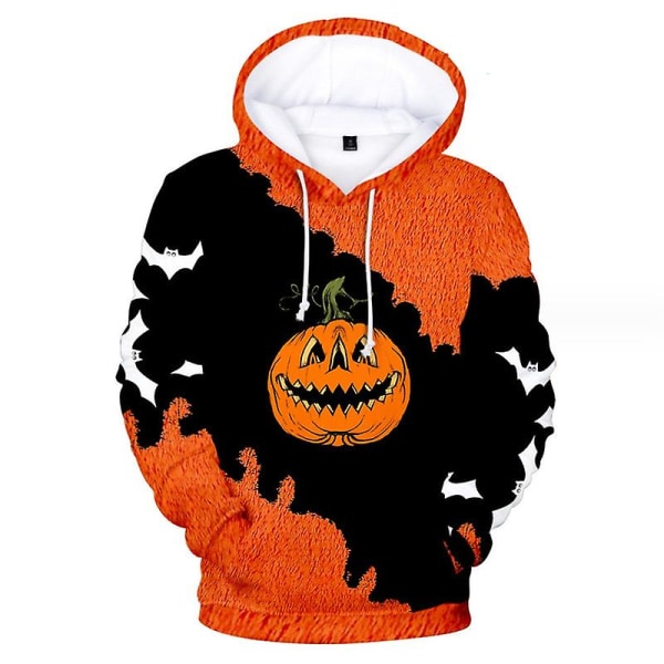 Lättviktshuvtröjor för män och vinterhuvtröja för män Långärmad tröja för män Halloween-huvtröjor för män style 8 XXS