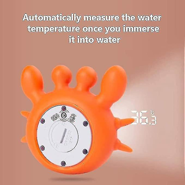 Digital Baby Badkar Termometer LED-Display Termometer 100*110mm