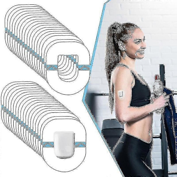 36-pack Vattentäta Limmande Omnipod-Plåster, Transparenta
