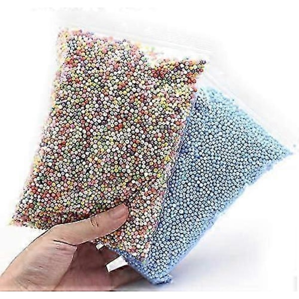 Tillverkad med polystyren för DIYArts hantverk 8000 st 2-4 mm Slumpmässig färg slumpmässig färg